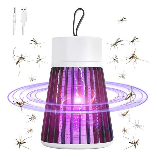 Lâmpada Elétrica Mata Mosquitos Com Luz UV - Usb Recarregável